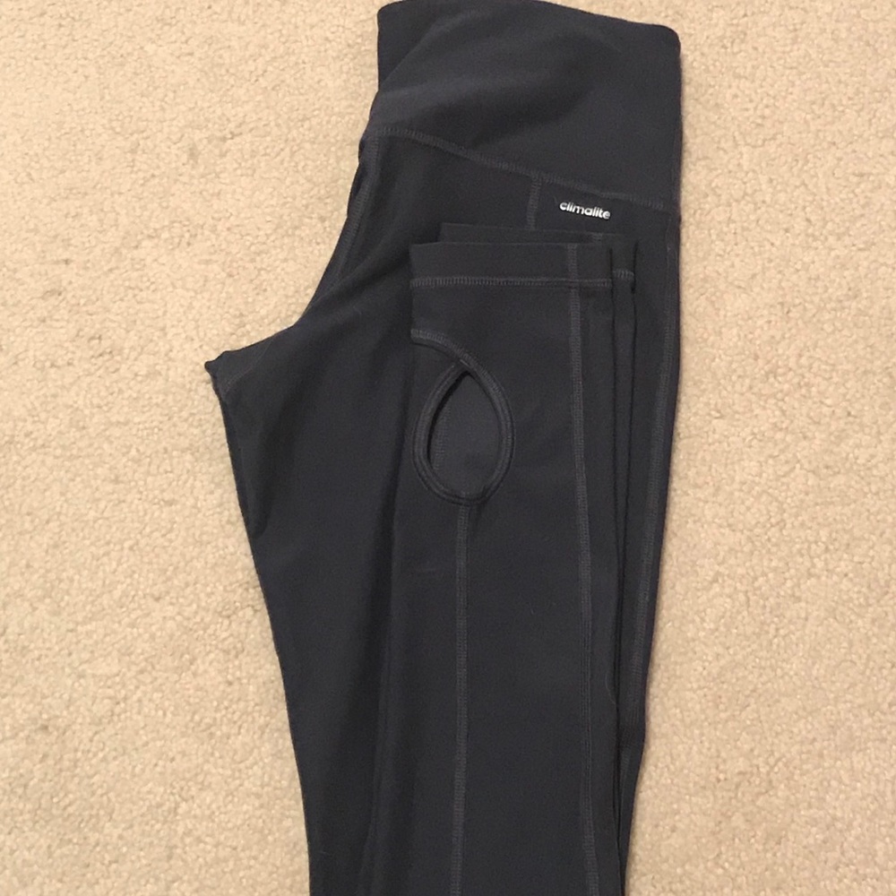 NWOT Slate Blue Adidas Climate Leggings